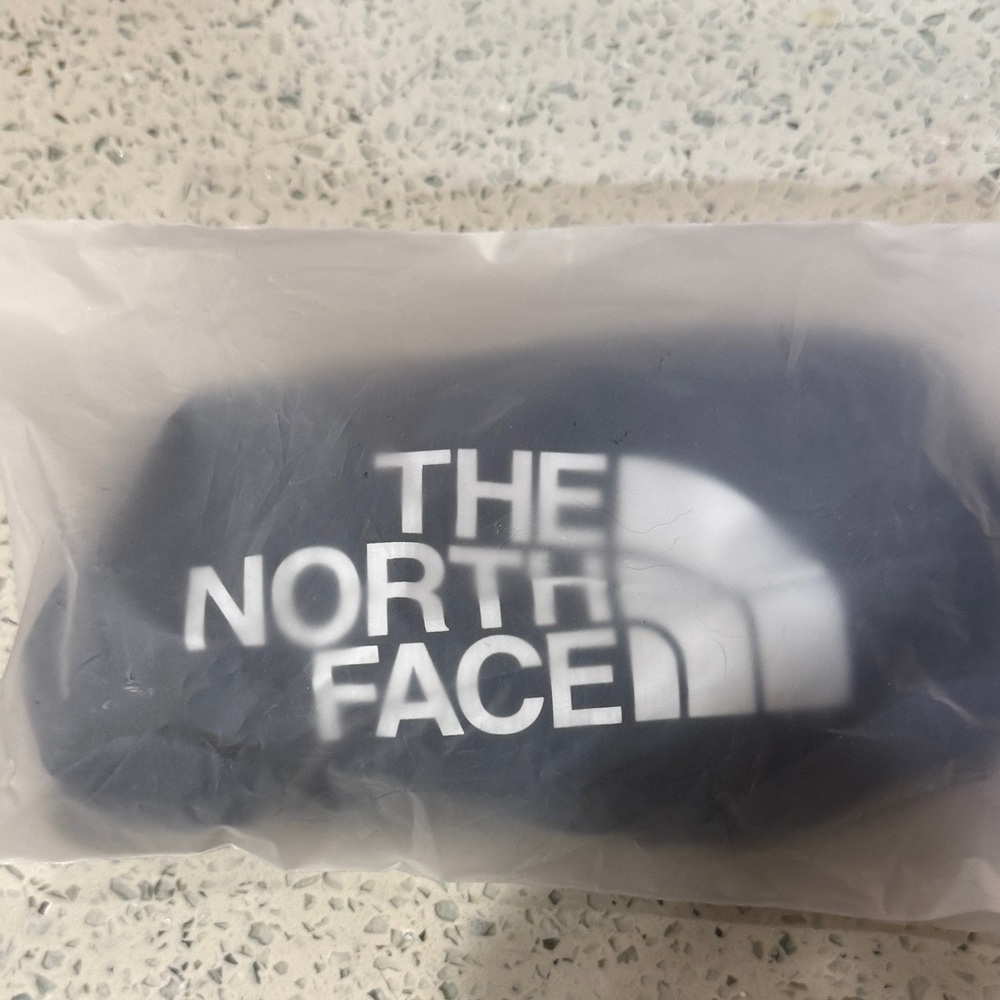 The North Face Black Pouch with White Logo China airline